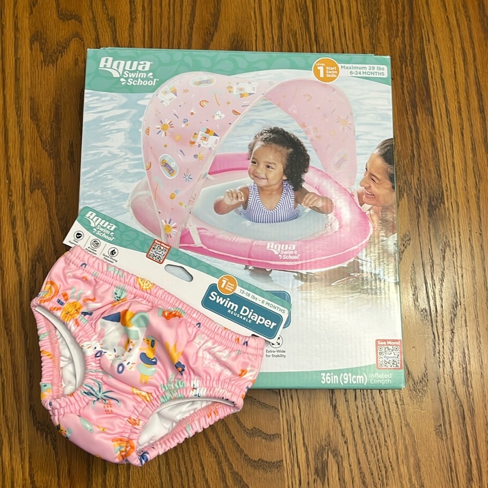 Aqua Swim School Baby Boat and Swim Diaper